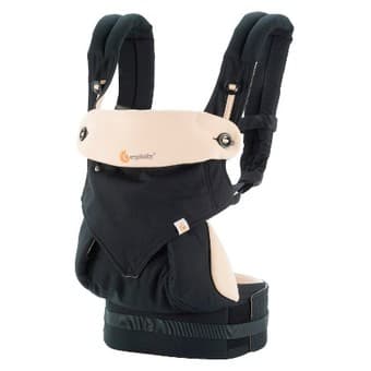 ERGObaby Four Position 360 Baby Carrier - Black / Camel $80 1