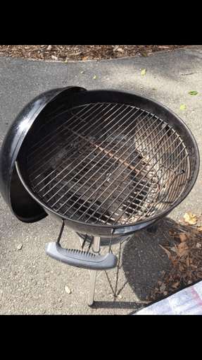 Weber 18'' Charcoal grill ($40) 1