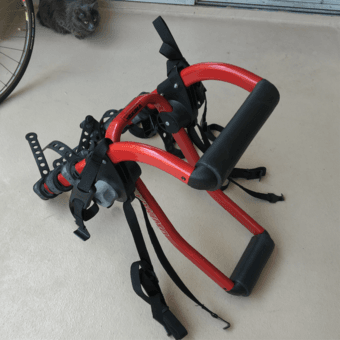 Yakima BigJoe Pro 3 bicycle car trunk rack — $65 1