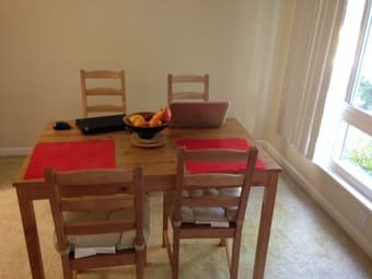 Large hall of amazing 1 bedroom apartment in Palo Alto ($1,550/mo) 3