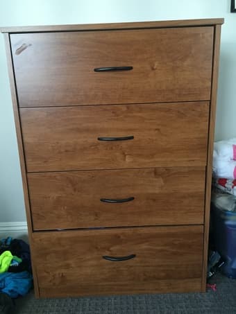 Complete Bedroom Furniture- Only $200! (Full bed, nightstand, dresser) 2