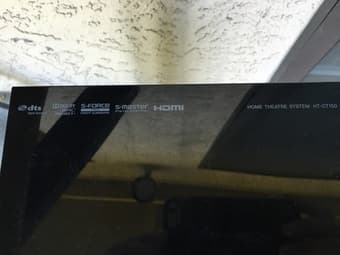 SONY Subwfr and Sound bar Home Theater System - $75 2