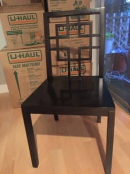 West Elm Dining Table + 6 chairs 3