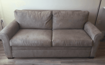 Queen Sized Sofa Sleeper with High Quality Memory Foam Matress - $450 1