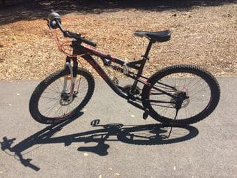 21-speed road bike with lock $79 1