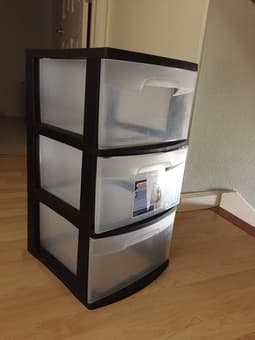 3 Drawer Storage Dresser 1