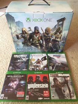 XBOX One still in box. 2 controllers. 6 games $250 1