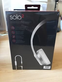 Unopened, new white Beats Solo2 Headphones $195 OBO 1