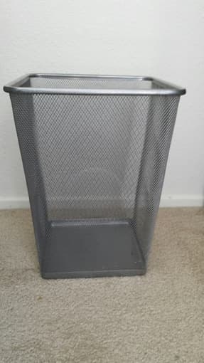 CHEAP paper bin, white board, towel, binder 1
