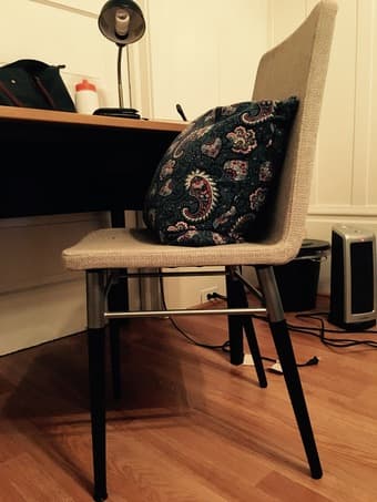 Elegant Grey Chair $59 1