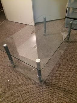 Glass coffee table 1