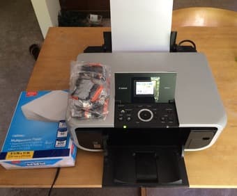 Canon MP600 color printer/copier/scanner + 2 sets of cartridges - $35 1