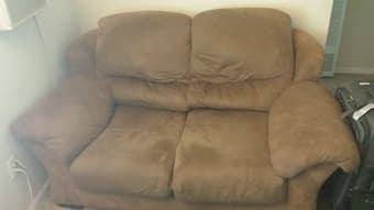 Small Sofa / Couch - available until June 14 - moving 2