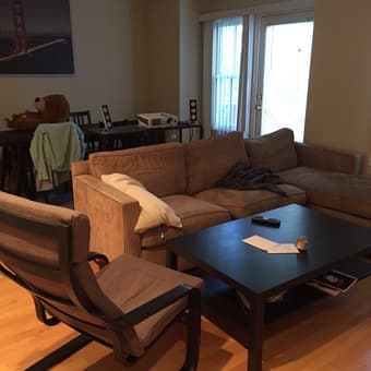 2 bedrooms with private bath available just 7 min. from Stanford 3