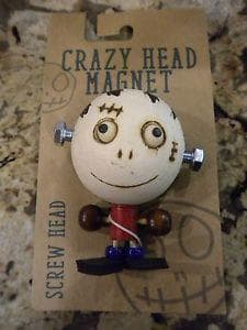 Collectible "Crazy Head" magnets - $9 for two, or $5 for one 2