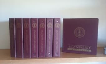 11 Original Stanford Binders 3 holes -> $20 1