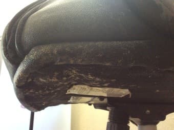 Synthetic Leather Office Chair - $5 2