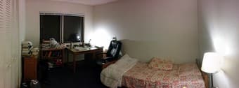 Room in 2-bedroom aprt for MALE Stanford affiliate in EV: 1July-15Sept 3