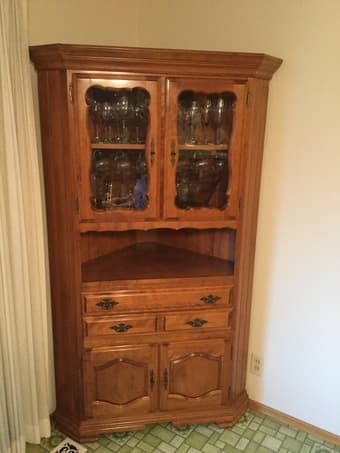Corner hutch: $200 OBO 1