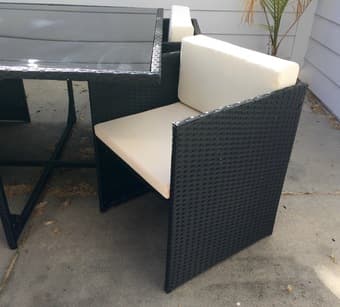 Like new patio table set - $500 3