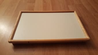 Two Breakfast tray tables for $10 2