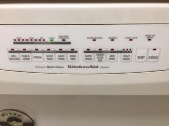 dishwasher w/counter-top and shelf - $150 2