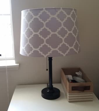 IKEA lamp with target shade, $5 1