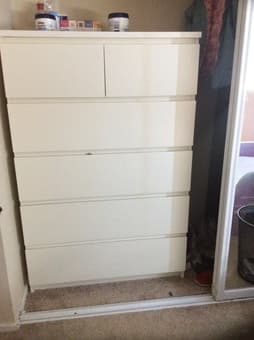 IKEA Malm 6 chest of drawers for only $50!! 1