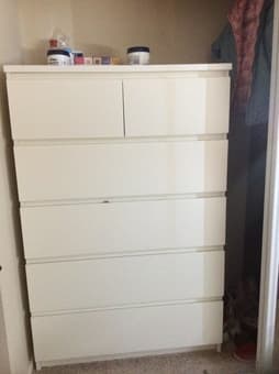 IKEA Malm 6 chest of drawers for only $50!! 2