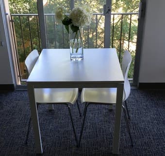 Small Dining Table and Two Chairs - $55 (Original Value $135) 1