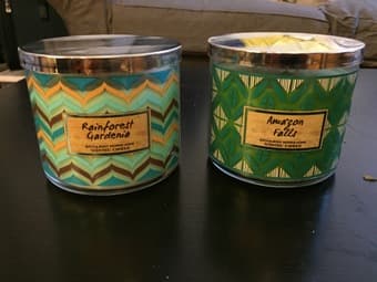 Bath & Body Works 3-wick candles $7 1