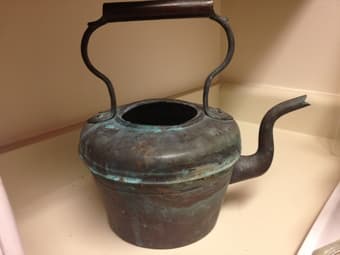 Antique Copper Kettle - $10 1