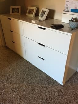 IKEA Chest of Drawers with Soft Close Drawers - $150 2