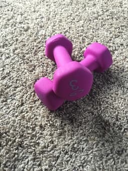 3lb Hand Weights - $5 1