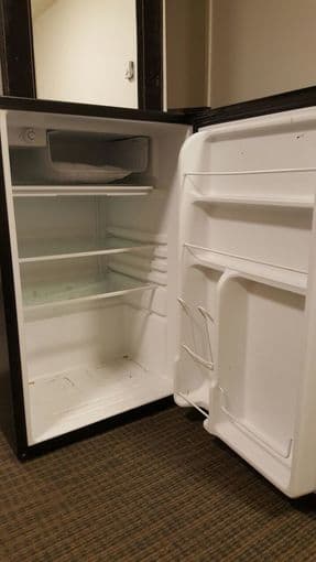 A Haier mini fridge $50 moving sale 1