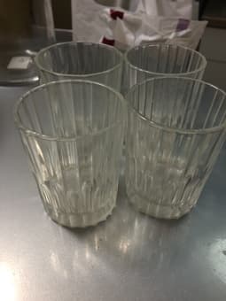 Glasses, vase, light bulbs (Moving sale) 1