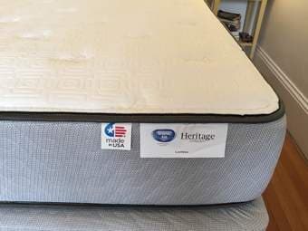 Heavenly Queen Mattress + Box Spring + Frame (LIKE NEW!) 2