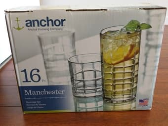 16 pc Glassware Set (new) @ $12 2