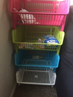 Stacking Baskets (The Container Store) - $16 1