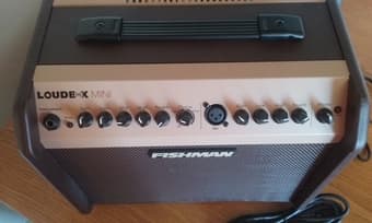 Guitar Amplifier	Fishman, Loudex Mini, Almost NEW -> $280 1