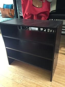 Like New Shoe Rack (stackable) ($20) 1