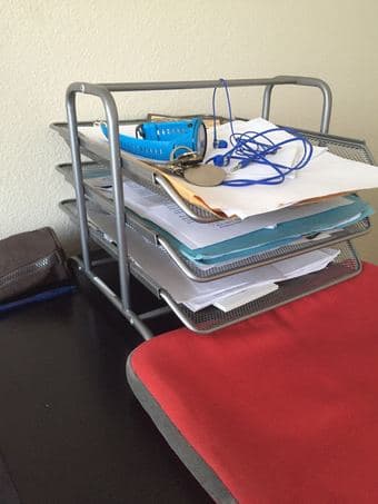 MOVING SALE -- Letter tray & laptop support 1