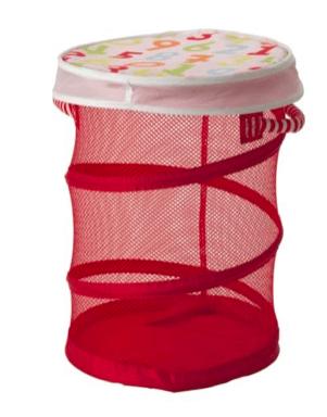 Mesh basket with lid 1