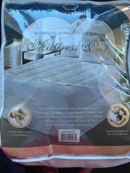 Mattress Pad Twin XL $15 1