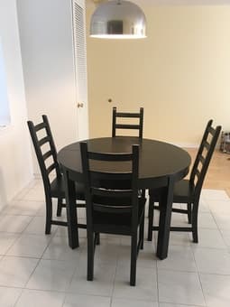 IKEA extendable dinning table $80 1