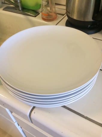 6 ikea dinner plates 1