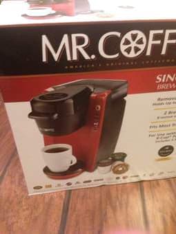 Mr. Coffee Single Cup Coffee maker with 30 Starbucks K-Cups $70 1
