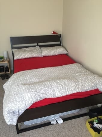 MUST GO -- DEAL: Bedframe&Mattress 180$ (IKEA) 2