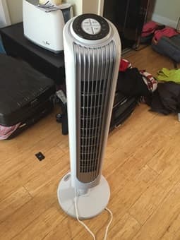 Tower Fan w/ Remote ($50) 1