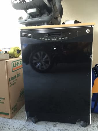 GE front panel dishwasher $200 1